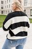 Picture of PLUS SIZE V NECK LOOSE SWEATER